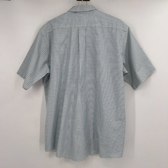 L.L. Bean Men’s Wrinkle-Free Short Sleeve Shirt Size 17.5 Reg - Picture 4 of 8